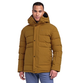 Kurtka zimowa Schöffel Eastcliff (wodoodporna i wiatroszczelna) brązowa męska